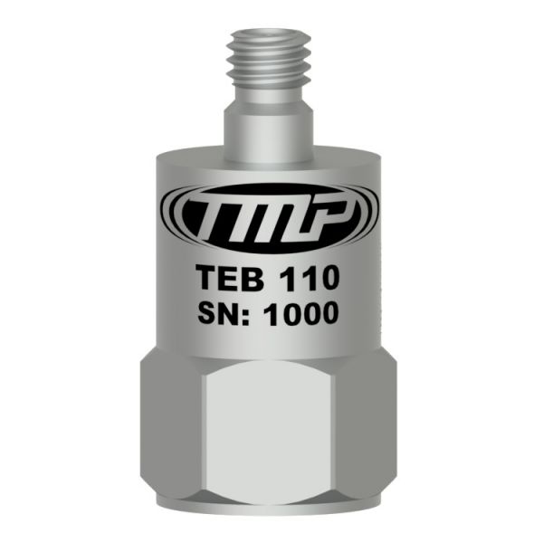 TEB110低价格 100 mV/g  单轴试验型加速度传感器 顶端出线